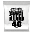Ernie Ball 1948EB Custom Gauge Stainless Steel Wound Electric Guitar String - 0.048