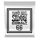 Ernie Ball 10466EB Cobalt Wound Electric Guitar String - 0.066