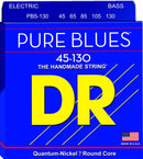 DR Handmade Strings PB5-130 Pure Blues 5-String Bass Strings - Medium (45-130)