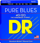 DR Handmade Strings PB5-40 Pure Blues 5-String Bass Strings - Light (40-120)