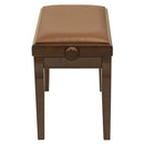 Proel Height Adjustable Wooden Bench - Walnut Polished