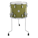 PDP PDCM1214TTSO Concept Maple Finish Ply Floor Tom (Satin Olive) - 12" x 14"