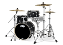 PDP PDCM18BPBK Concept Maple 3 pièces Bop Shell Pack Finition Ply - Noir satiné