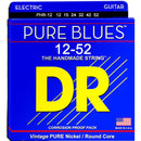 DR Handmade Strings PHR-12 Pure Blues Electric Guitar Strings - Extra Heavy (12-52)