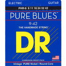 DR Handmade Strings PHR-9 Cordes pour guitare électrique Pure Blues – Légères (9-42)