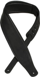 Levy's PM32BH Large Sangle de Guitare en Cuir Beurre - 3,25" (Noir)