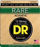 DR Handmade Strings RPL-10/12 Rare Acoustic Guitar Strings (10/14 - 48/28)