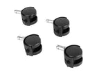 Jeu de roues RockStand avec freins pour support de guitare modulaire multiple