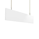 Primacoustic SATURNA LP Déflecteur à profil bas avec ancrages tire-bouchon – 12 x 48 x 1,5" 2 paires (Blanc arctique)