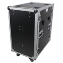 ProX T-18RSS24WDST 18U Space Amp Rack Mount ATA Flight Case 24 Inch Depth w/Casters