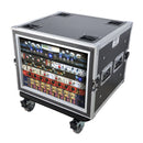 ProX T-8RSP 8U Space Shockproof Amp Rack ATA Flight Case 20 In Depth