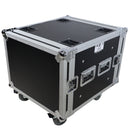ProX T-8RSP 8U Space Shockproof Amp Rack ATA Flight Case 20 In Depth