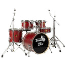 Tamburo TB T5LXS18WGRD Batterie T5LX série 5 pièces grosse caisse 18" (grain de bois rouge)