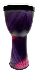 Toca TSSND-12WP-FP Sympatico™ Nesting Djembes Pretuned Heads 12" (Woodstock Purple)