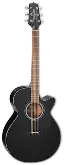 Takamine GF30CE-BLK - Guitare électrique acoustique à pan coupé FXC - Noir