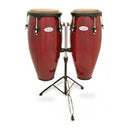 Toca 2300RR Synergy Series Ensemble de congas en bois avec support - Rouge