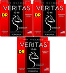 DR Handmade Strings VTE-10-3PK Veritas Electric Guitar String - Medium (10-46) (3 Pack)