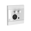 Audac WP205 Panneau mural pour microphone et entrée ligne (Blanc)