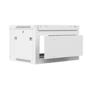 Caymon WPR406R/W Support mural 19" pour 6 unités avec dos amovible (blanc)