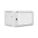 Caymon WPR406R/W Support mural 19" pour 6 unités avec dos amovible (blanc)