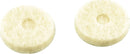 WD Music FELT-W Strap Button Felt Cushion - White