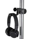 ProX X-HH711 Support de casque à serrage universel pour poteaux et supports d'enceintes