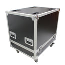 ProX X-RCF-HDL30A LAX2W pour haut-parleur Line Array RCF HDL 30-A Flight Case avec roulettes (peut contenir 2 haut-parleurs)