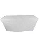 Prox x-st6w 6 pi. Ouvrez le couvercle de table en spandex / Scrim (blanc)