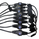 ProX XC-MEP14-529 Rallonge d'alimentation 120 V CA NEMA15 mâle vers 9 prises femelles – 52 pi.