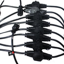 ProX XC-MEP14-529 Rallonge d'alimentation 120 V CA NEMA15 mâle vers 9 prises femelles – 52 pi.