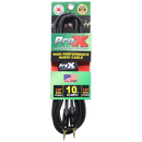 ProX XC-MM10 Balanced TRS-M Mini 1/8" to TRS-M Mini 1/8" High Performance Audio Cable - 10 Ft.