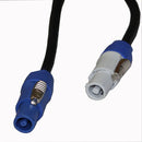 ProX XC-PWC14-06 14 AWG haute performance powerCON® Link gris mâle vers PowerCON® bleu mâle - 6 pieds
