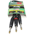ProX XC-PYP03 1/4"  to Dual 1/4" High Performance Audio Cable - 3 Ft.