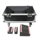 ProX X-RCF-HDL10AX2W convient pour 2 haut-parleurs Line Array RCF HDL 10-A Flight Case avec roues de 4 pouces