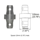 ProX XT-SPMM20 Spacer 20mm Male Coupler
