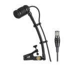 Audio-Technica ATM350UcH Microphone à pince à condensateur cardioïde pour utilisation avec émetteurs sans fil de type CH