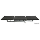 Odyssey ATT2 - Table en treillis DJ texturée en diamant avec plates-formes latérales pivotantes et pieds pliants