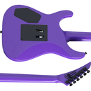 Kramer KSM1HSWPBF SM-1 H Guitare électrique avec Seymour Duncan Humbucker - Shockwave Purple