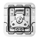 Adam Hall AH-172532 Butterfly Latch V3 short cranked 14 mm deep with Rivet Protection