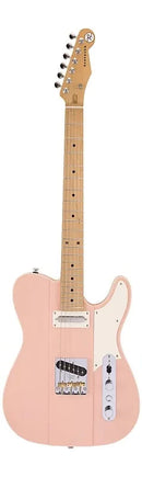 Guitare électrique révérend GREG KOCH GRISTLEMASTER (rose orchidée)