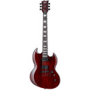 Guitare électrique ESP LTD VIPER-1000 (voir à travers la cerise noire)