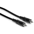 Hosa Technology Cra-110 Unbalanced Interconnect - Rca To Same - 10 Ft - Red One Music
