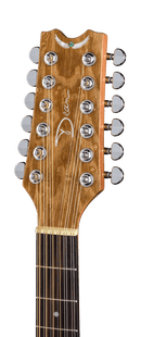 Dean EQA12-GN - Guitare acoustique Exotica Body Style Quilt Ash A/E 12 cordes - Naturel