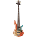 Ibanez SR1605DWASK SR Series 5 cordes - Basse électrique avec micros Nordstrand avec housse de transport - Autumn Sunset Sky