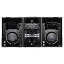 Odyssey FZ10CDJWXD Extra Deep 10″ Format DJ Mixer and Two Large Format Media Players Coffin Flight Case