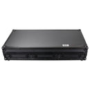 Odyssey FZ10CDJWXDBL Black Extra Deep 10″ Format DJ Mixer and Two Large Format Media Players Coffin Flight Case