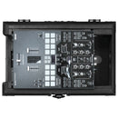 Odyssey FZ10MIXXDBL Universal Black 10″ Format DJ Mixer Flight Case w/Extra Deep Rear Compartment