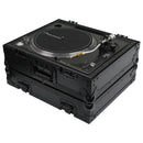 Odyssey FZ1200BL Universal Black Turntable Flight Case