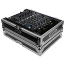 Odyssey FZ12MIXXD - Universal 12″ Format DJ Mixer Flight Case with Extra Deep Rear Cable Compartment