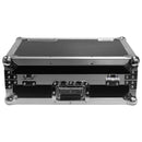Odyssey FZ12MIXXD - Universal 12″ Format DJ Mixer Flight Case with Extra Deep Rear Cable Compartment